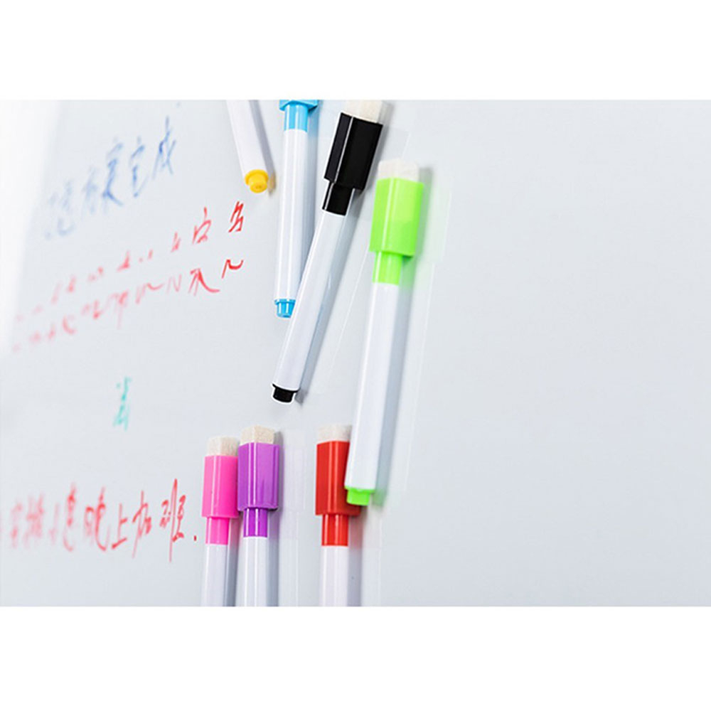 (8er Set) Magnetische Whiteboard Stifte Kinder Marker mit Schwamm