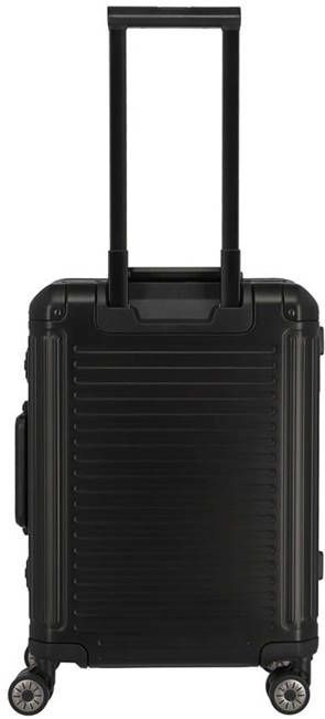 Travelite - Harde Koffer - Handbagage - Zwart - Aluminium - 39 Liter