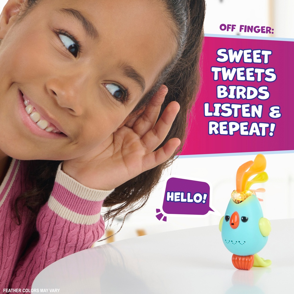Fingerlings Sweet Tweets Bird Blue Lionel Interactive Pet