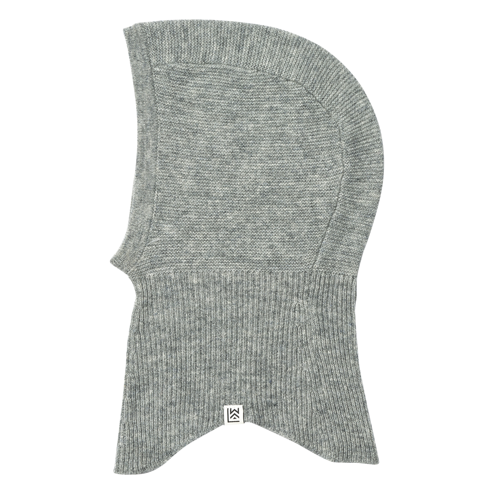 ARIAN - Cagoule en coton bio et laine recyclée | Gris