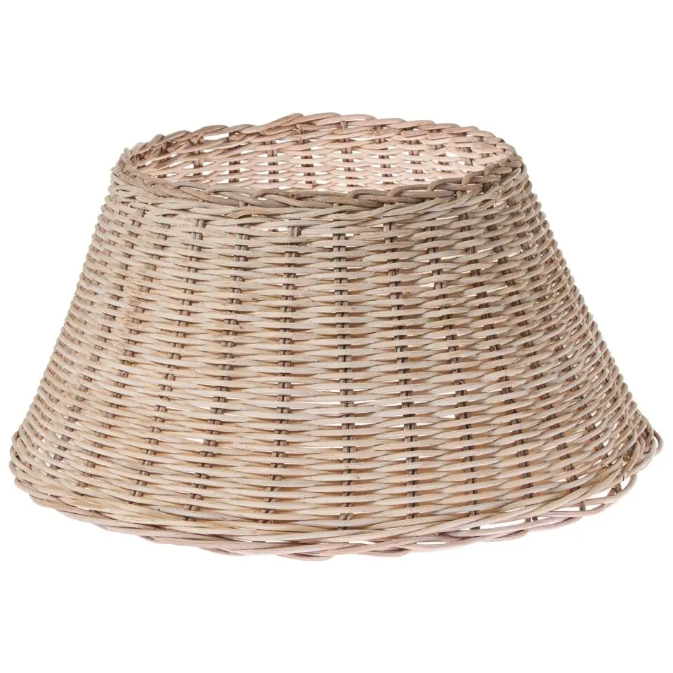 FLOCON - Kerstboomrok - Lichtbruin - ⌀ 50 cm - Rotan