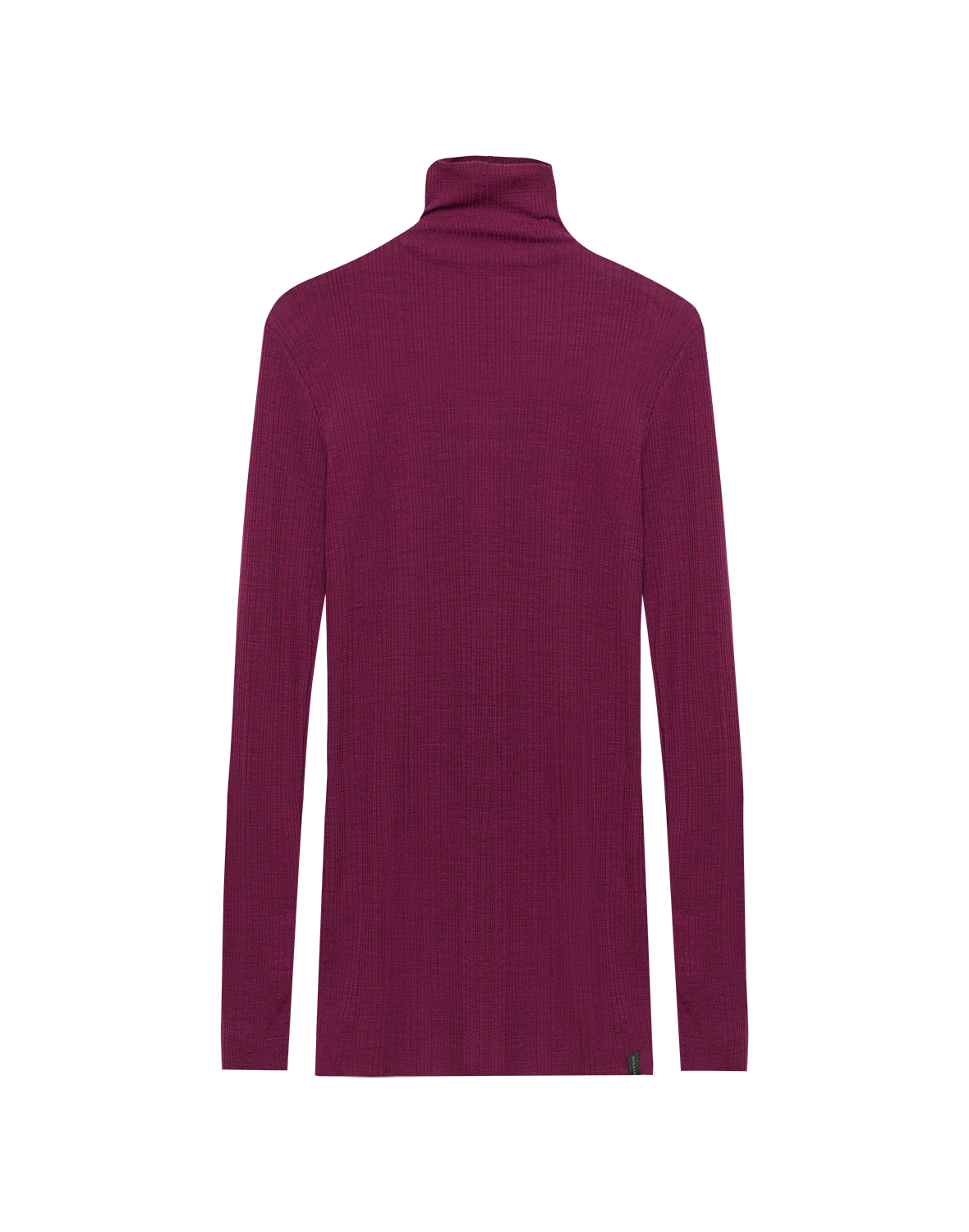 Shirt met hoge hals van merinowol voor dames