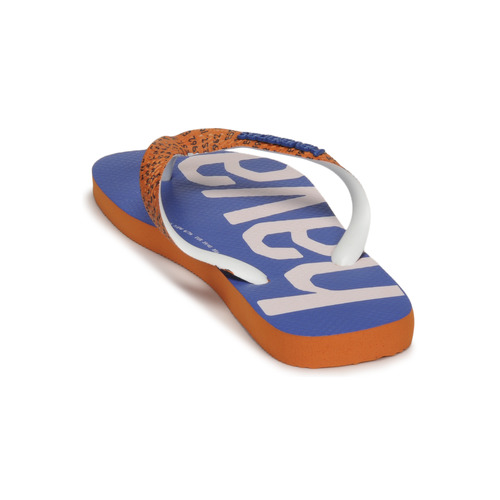 Havaianas - TOP LOGOMANIA MID TECH - Bleu / Orange