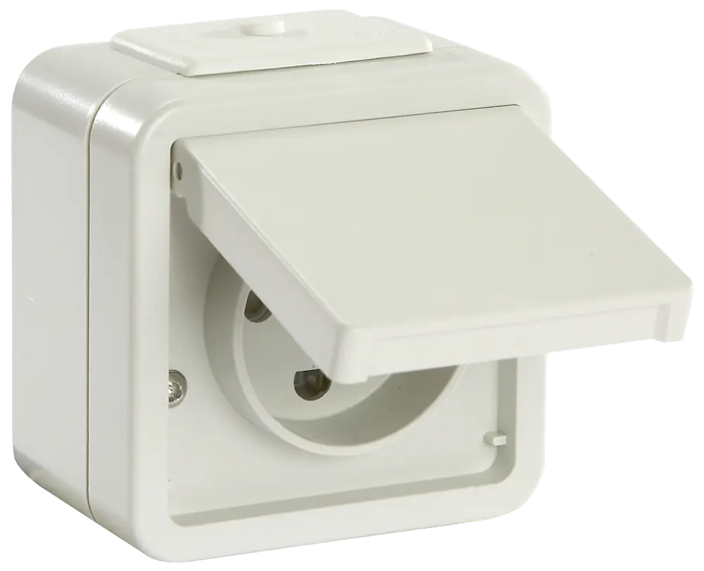 LK OPUS 73 Stikkontakt jord IP44