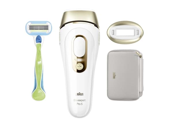 Braun Braun Silk-expert Pro 5 epilator PL5052 IPL hvit og gull