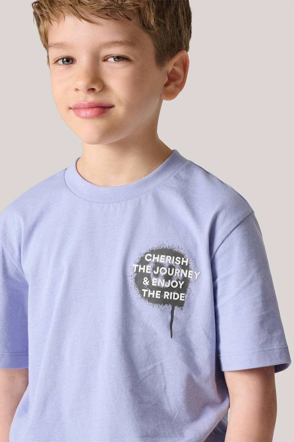 Shoeby T-shirt lichtpaars