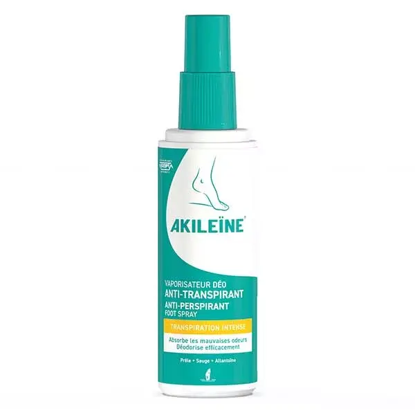 Desodorante antitranspirante em spray Akileine 100ml