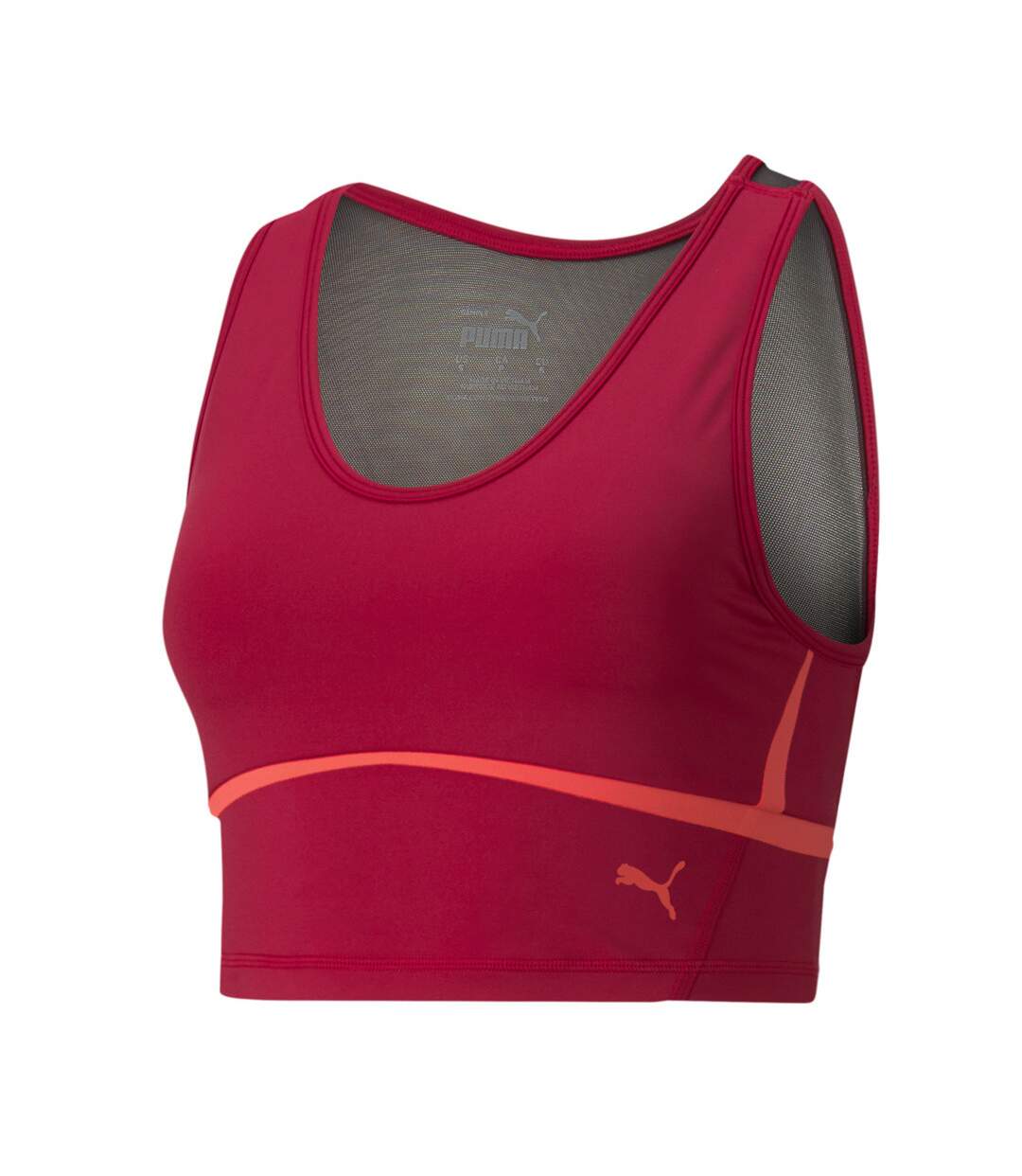 Brassière Rouge Femme Puma Eversculpt Fitted