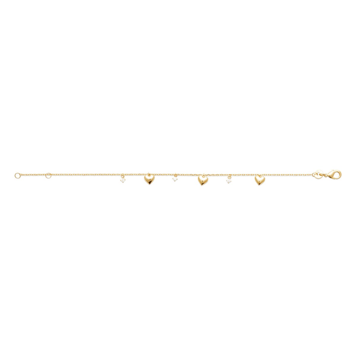Bracelet Brillaxis coeur