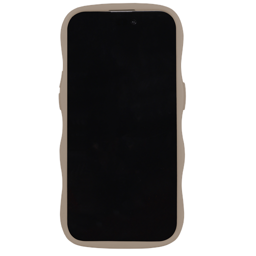 holdit Iphone 15/14/13 Wavy Cover, Mocha Brown