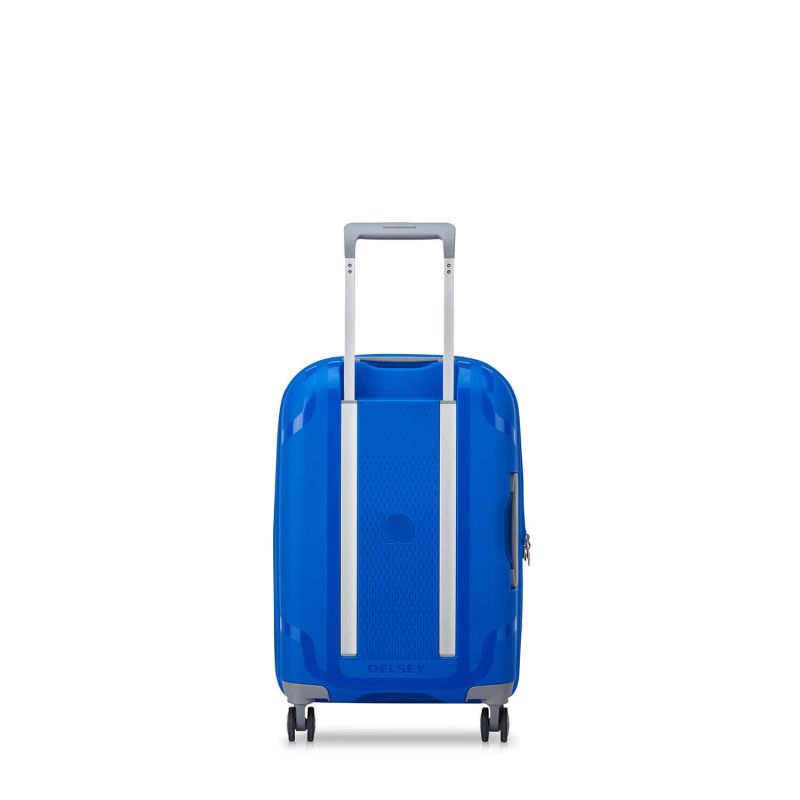 Valise cabine rigide extensible Clavel 55 cm Bleu électrique