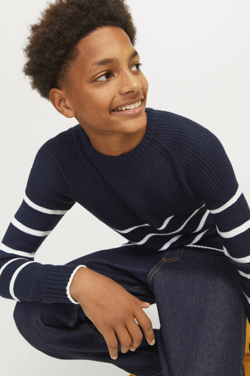 JACK & JONES pullover donkerblauw