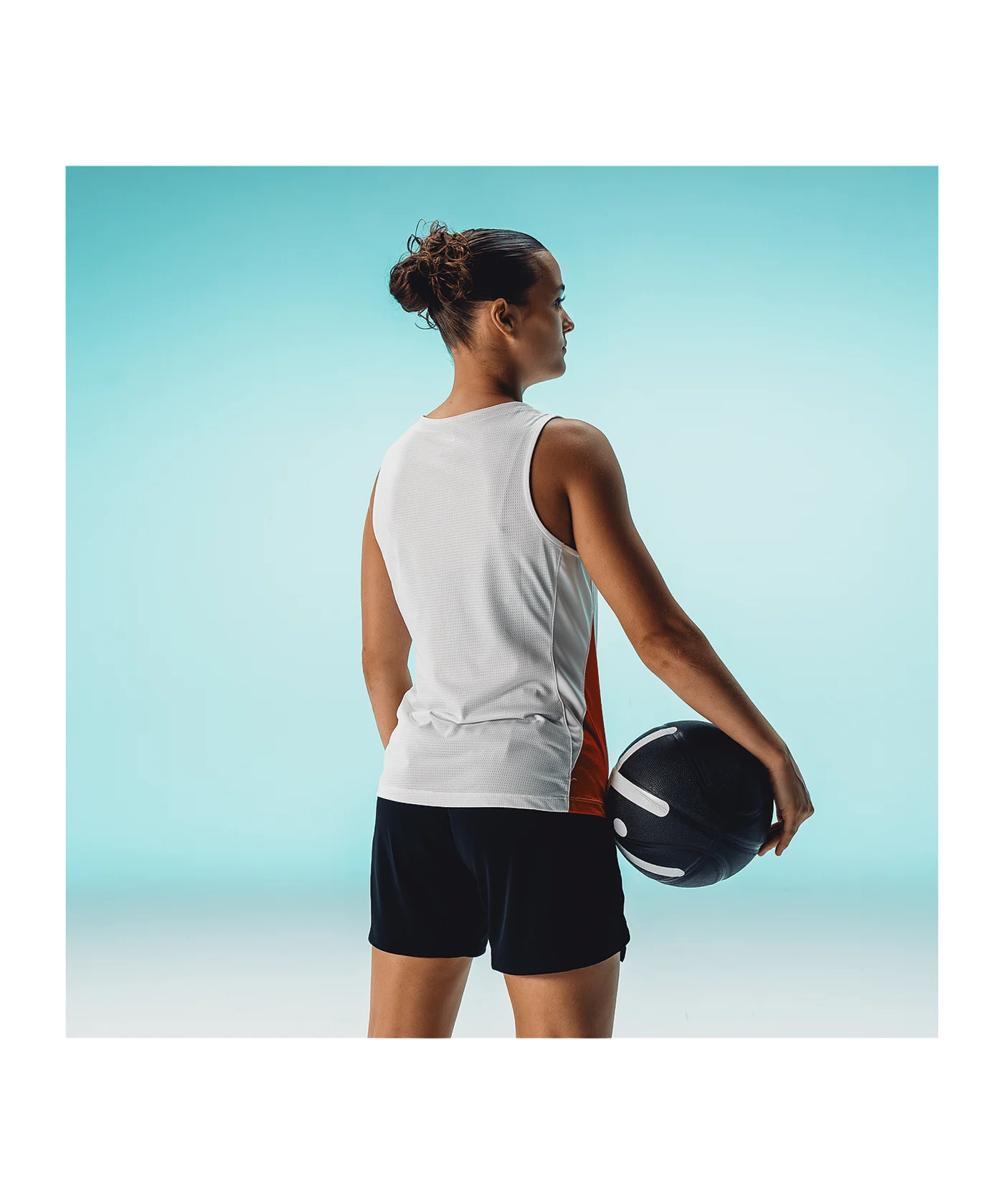Nike Team Basketball Stock Trikot Damen Weiss F103