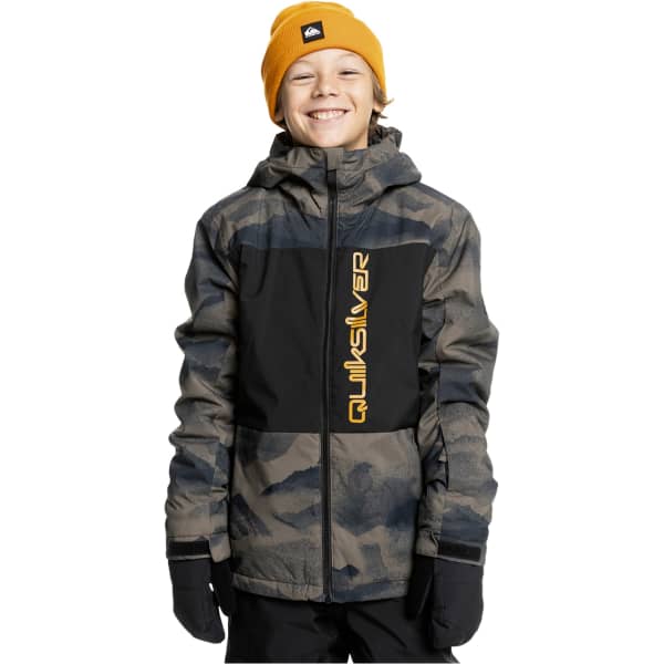 Veste de ski QUIKSILVER SIDE HIT YTH JK MOUNTAIN SPRAY CANTEEN