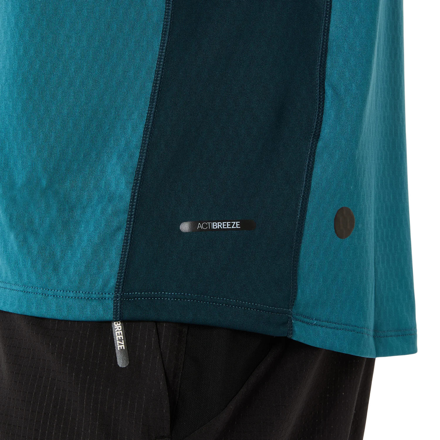 Asics Ms Fujitrail Elite Ss Top Atlantis Blue/saxon Green