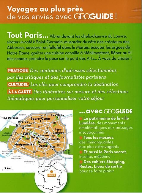 GALLIMARD - GEOGUIDE TOUT PARIS