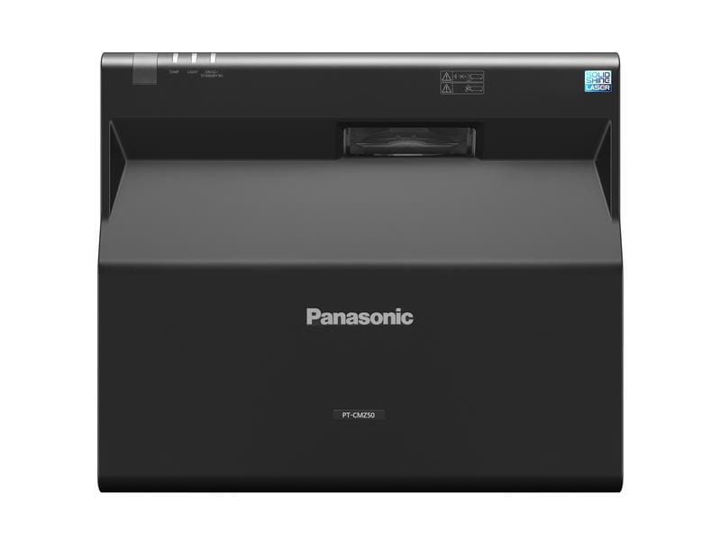 Panasonic Ultrakurzdistanzprojektor PT-CMZ50 Schwarz Ultra-Kurzdistanz-Projektor für flexible Lern- und Besprechungsraumumgebungen
