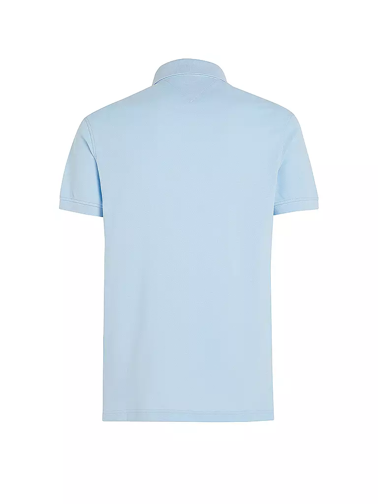 TOMMY HILFIGER Poloshirt Slim Fit hellblau