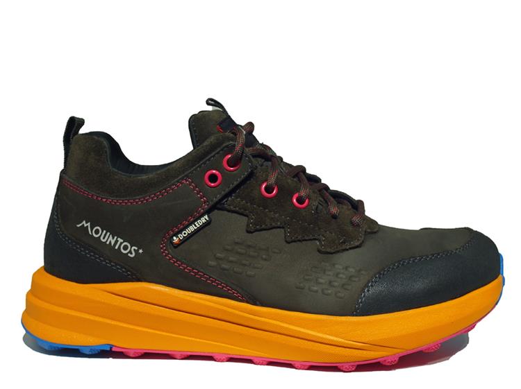 Mountos 724151 Dark-Green-Orange-Outsole