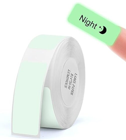 NIIMBOT Glow in the Dark Label 13x35mm 90 Stück für D11 & D110