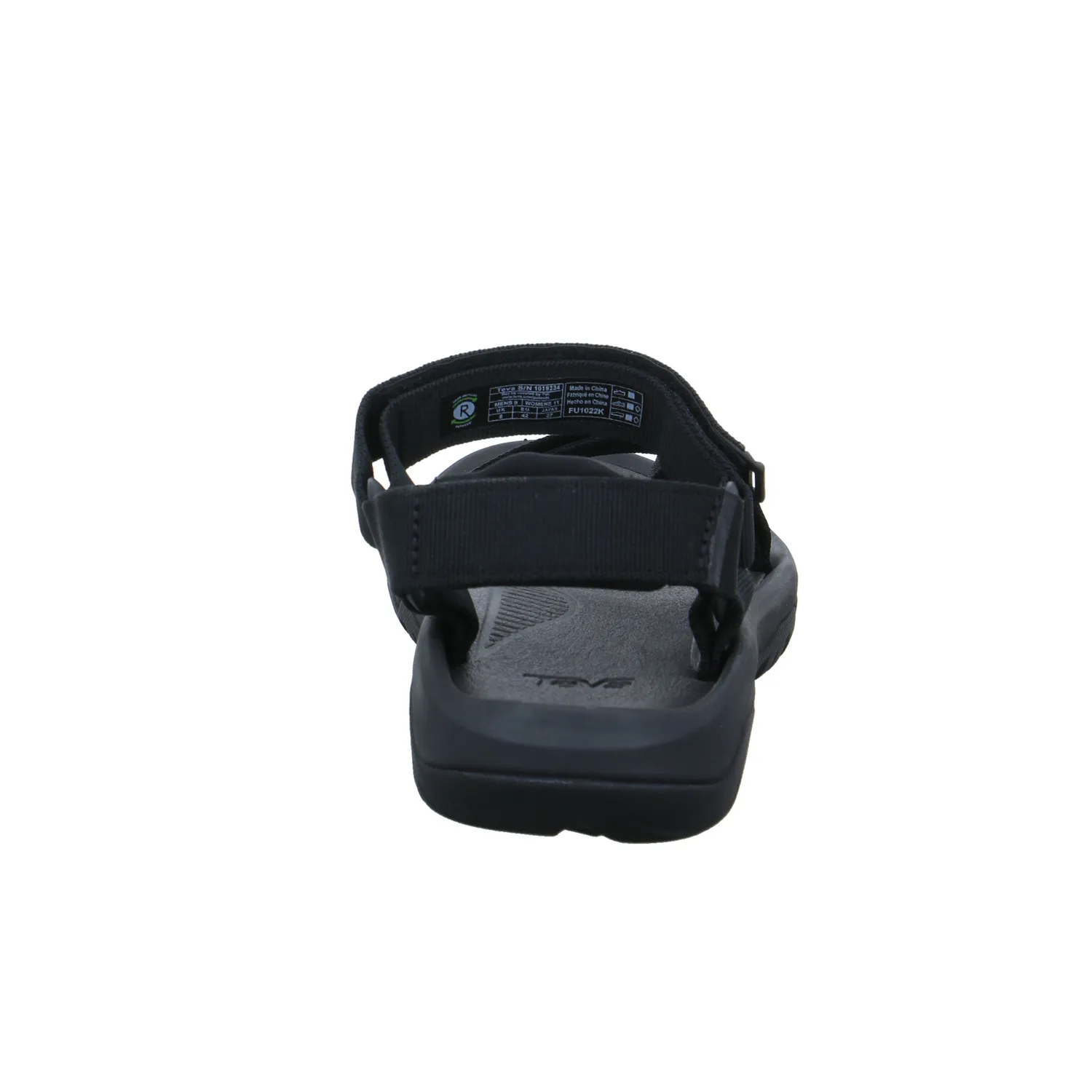 TEVA Sport- + Freizeitsandalen Schwarz Lederimitat