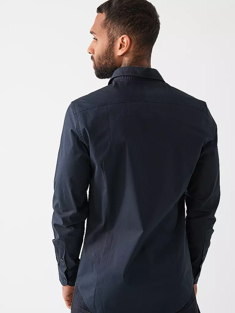 REPLAY Hemd Slim Fit blau