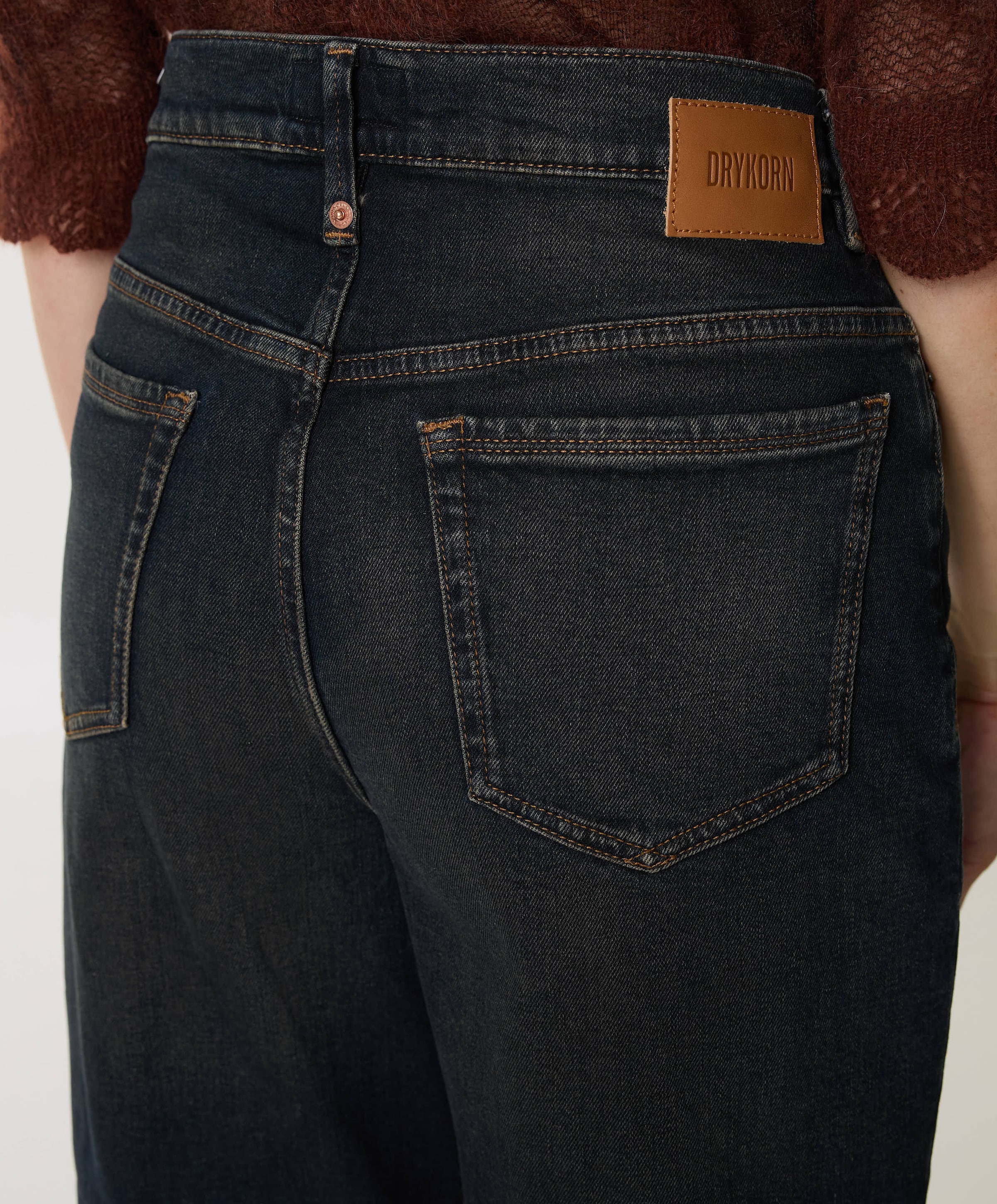Drykorn FLOWN dames jeans blauw