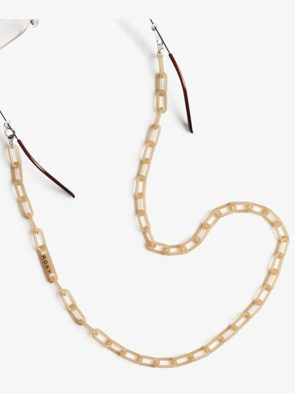 Bio Acetate Cordon pour lunettes Marron Femme