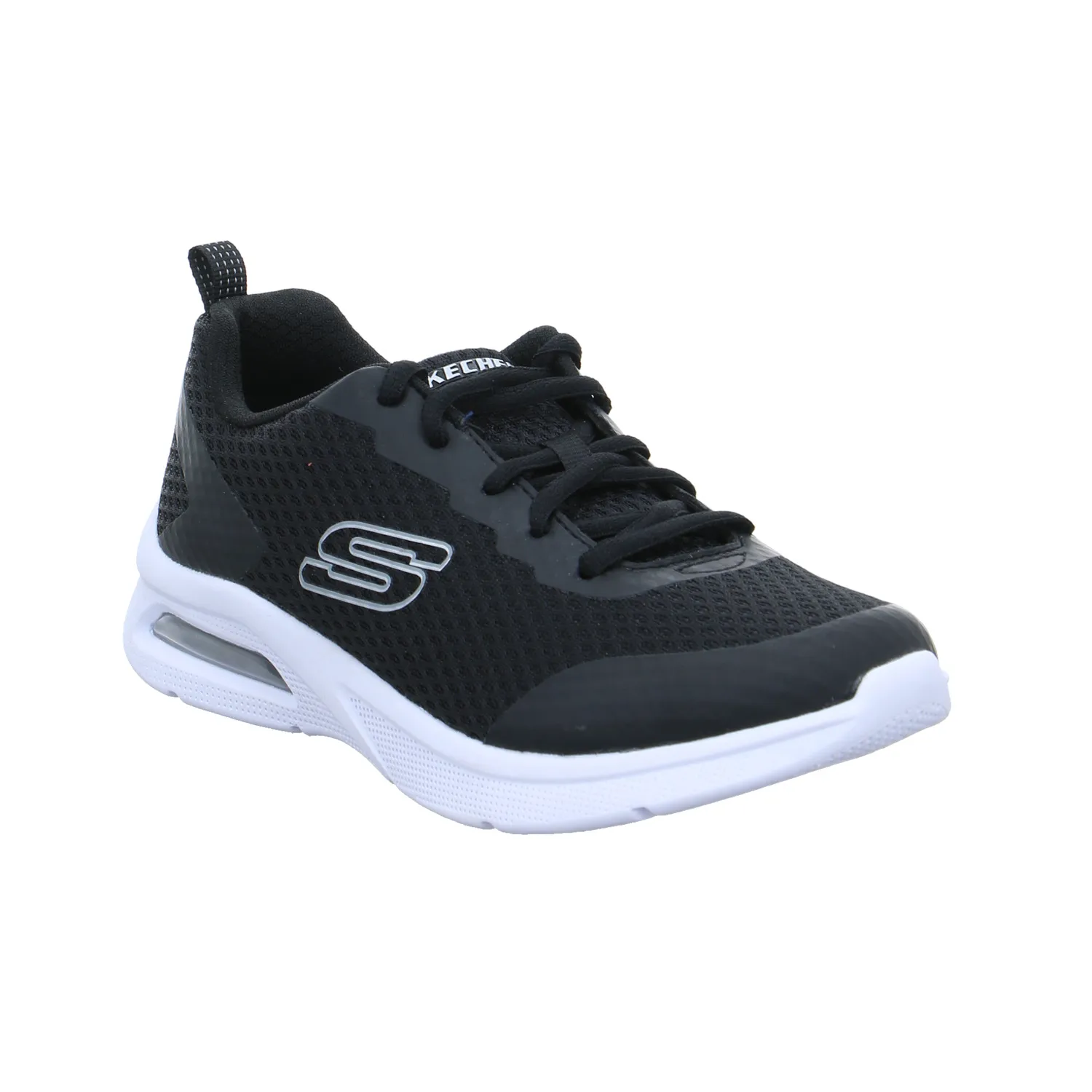 SKECHERS Jugend-Halbschuh Schwarz Textil  Sneaker