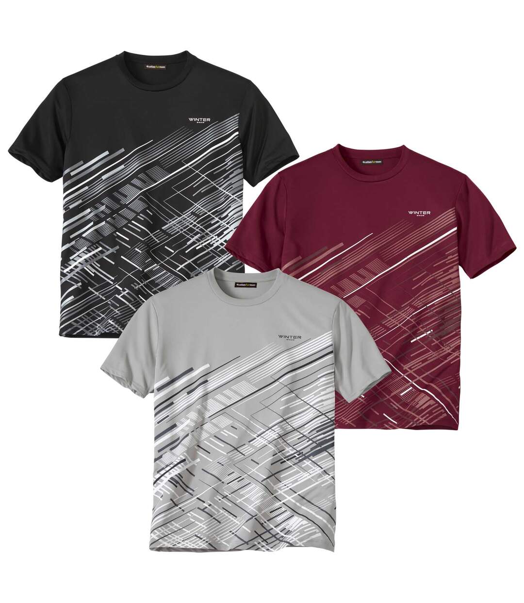 Lot de 3 Tee-Shirts Sport