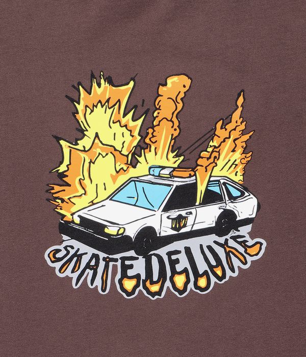 skatedeluxe Inferno Organic T-Shirt (chocolate)