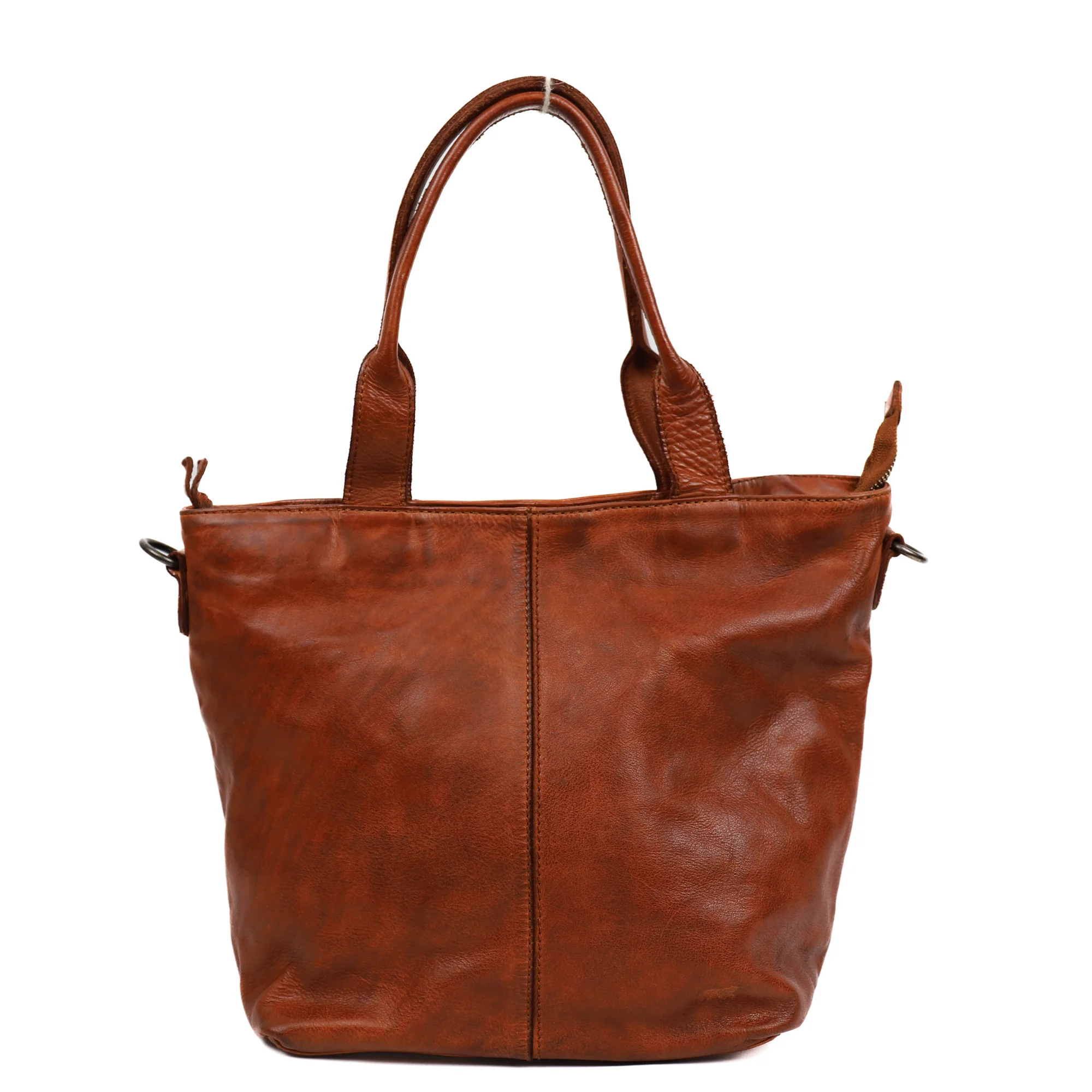 Bear Design Cow Lavato Hand-/ Schoudertas Manon Cognac CL44407