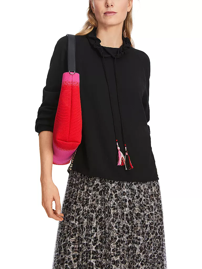 MARC CAIN Blusenshirt schwarz