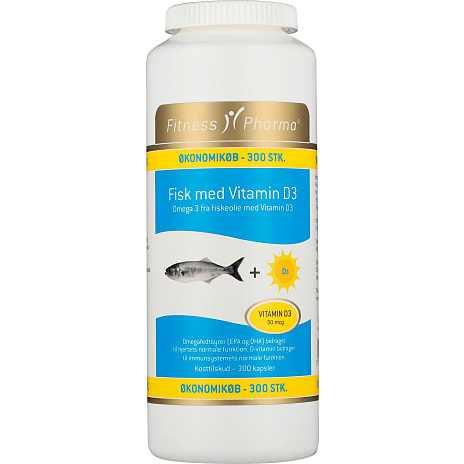 Fiskeolie m. D3-vitamin