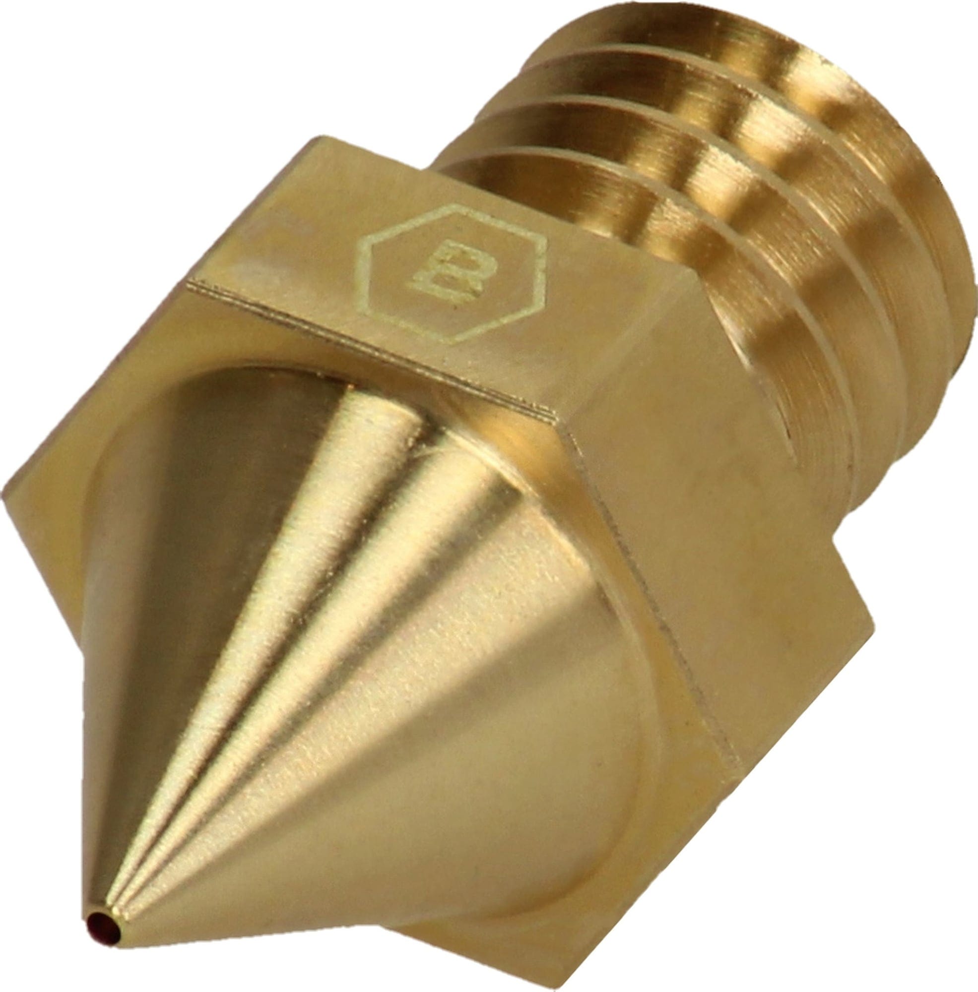 BROZZL  Düse Messing für Raise3D Pro2, 0,4 mm    Die Allround Düse für Raise3D Pro2 Geräte in verschiedenen Durchmessern aus Messing