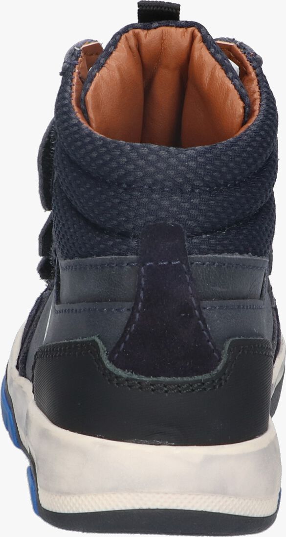BRAQEEZ blauwe braqeez hoge sneaker chiel chicago