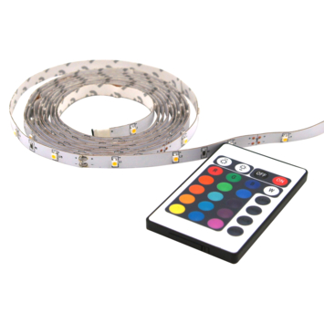 Prolight LED-strip gekleurd 2 m met afstandsbediening (IP20l)