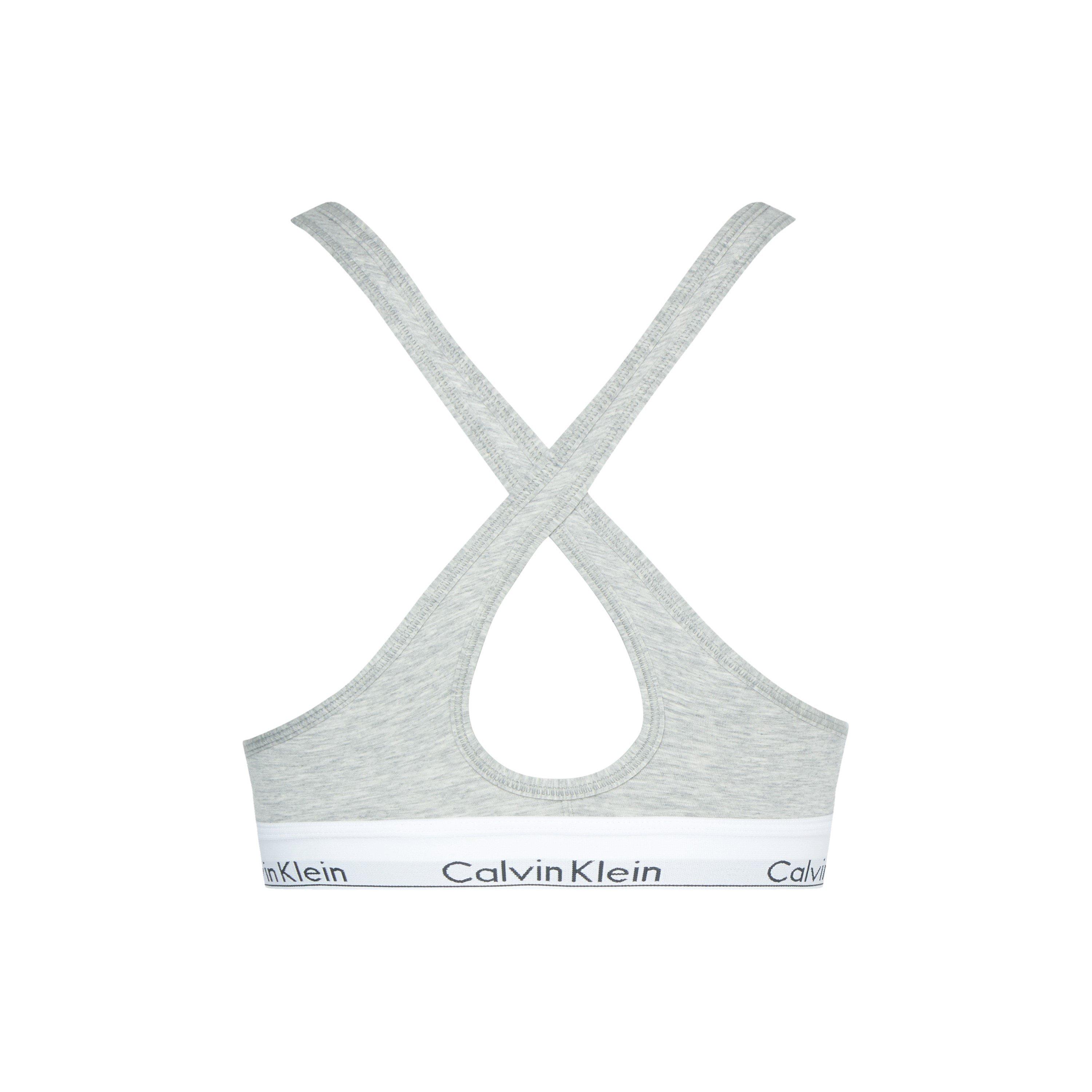 Calvin Klein Modern cotton bralette lightly lined