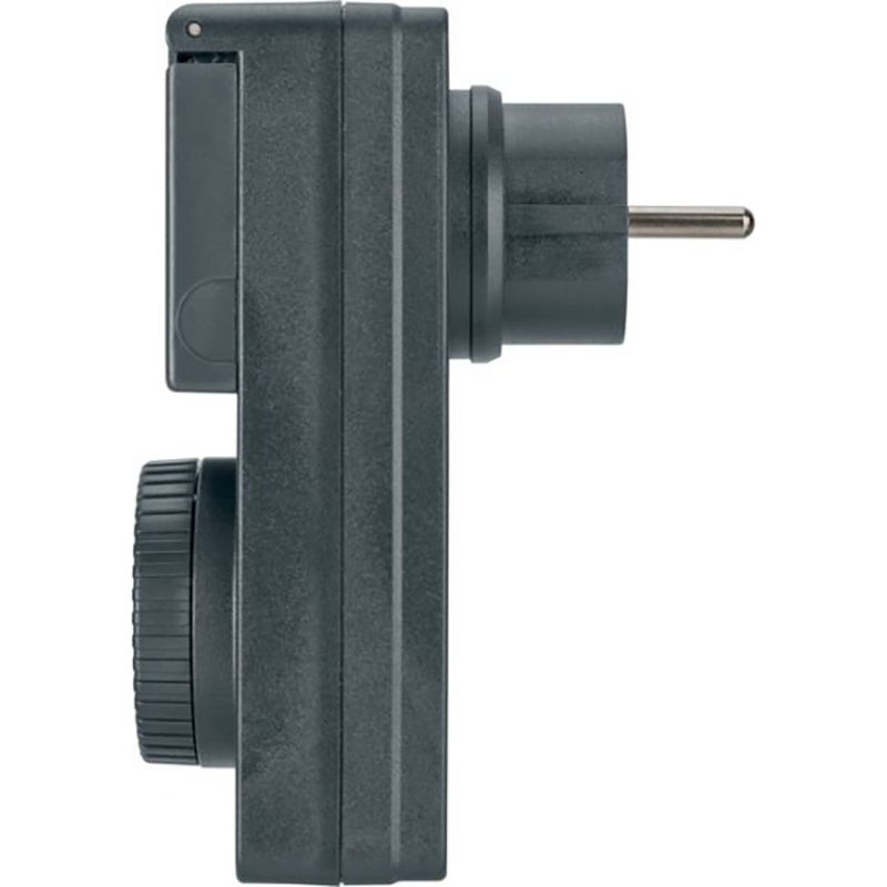 Brennenstuhl 1506120 timer met schemersensor DDT IP44 antraciet
