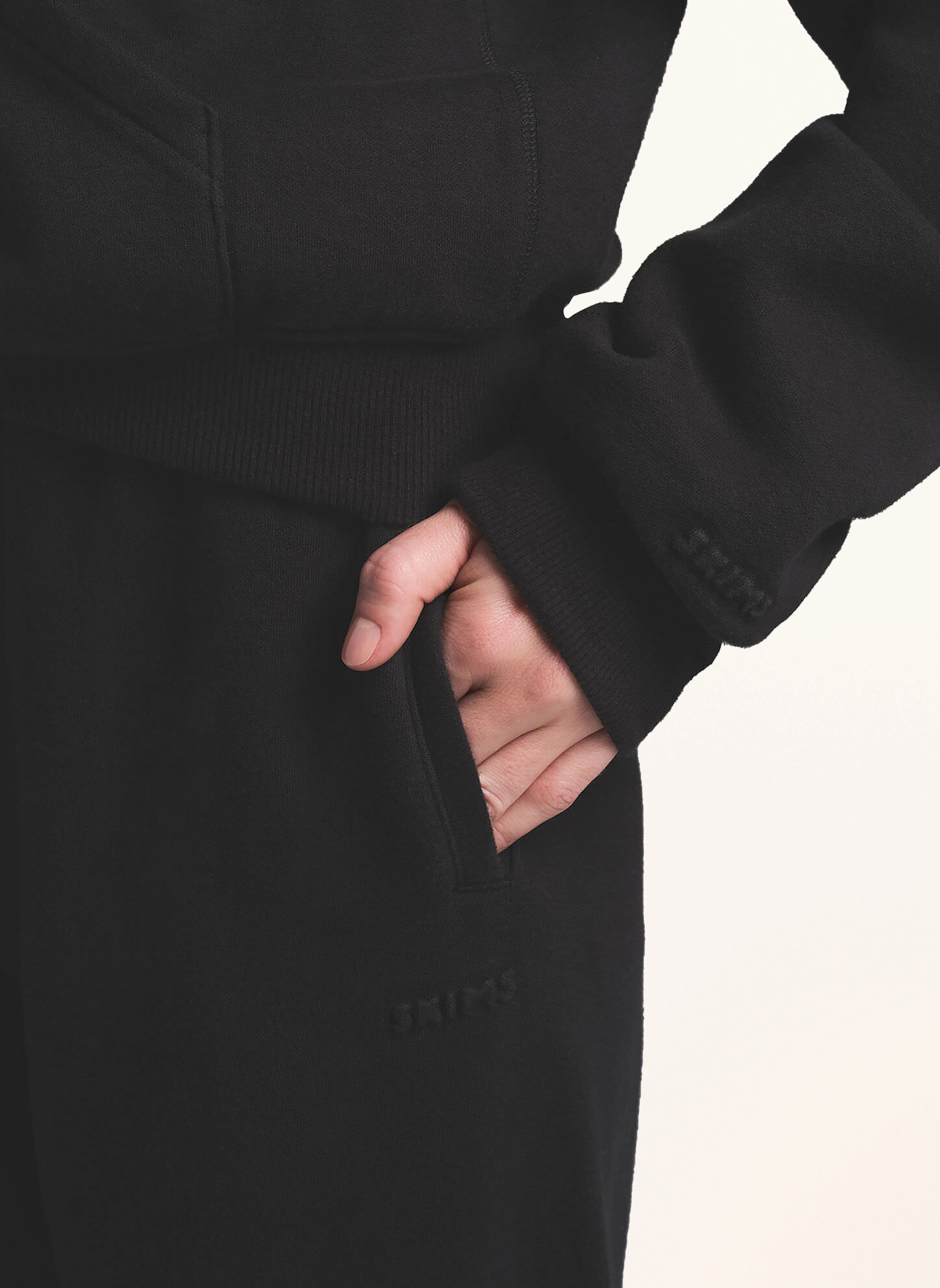 SKIMS Lounge-Sweatjacke COTTON-FLEECE