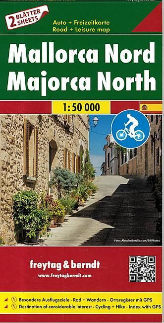 FREYTAG - MALLORCA NORD SUD + IT VELO 1 50 000 E FREYTAG