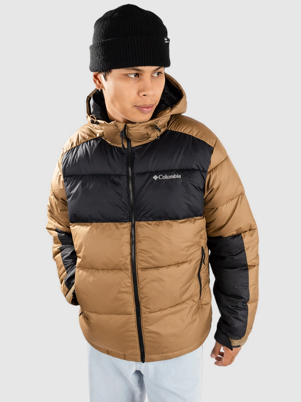 Columbia Pike Lake II Hooded Jacket delta/ black