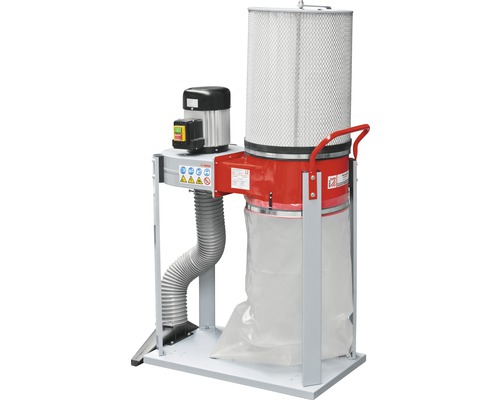 Holzmann Maschinen ABS1500FF stofafzuigsysteem, 230V inclusief patroonfilter en wagen met wielen