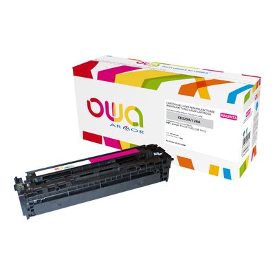 Cartouche laser compatible HP 128A - magenta - Owa K15415OW