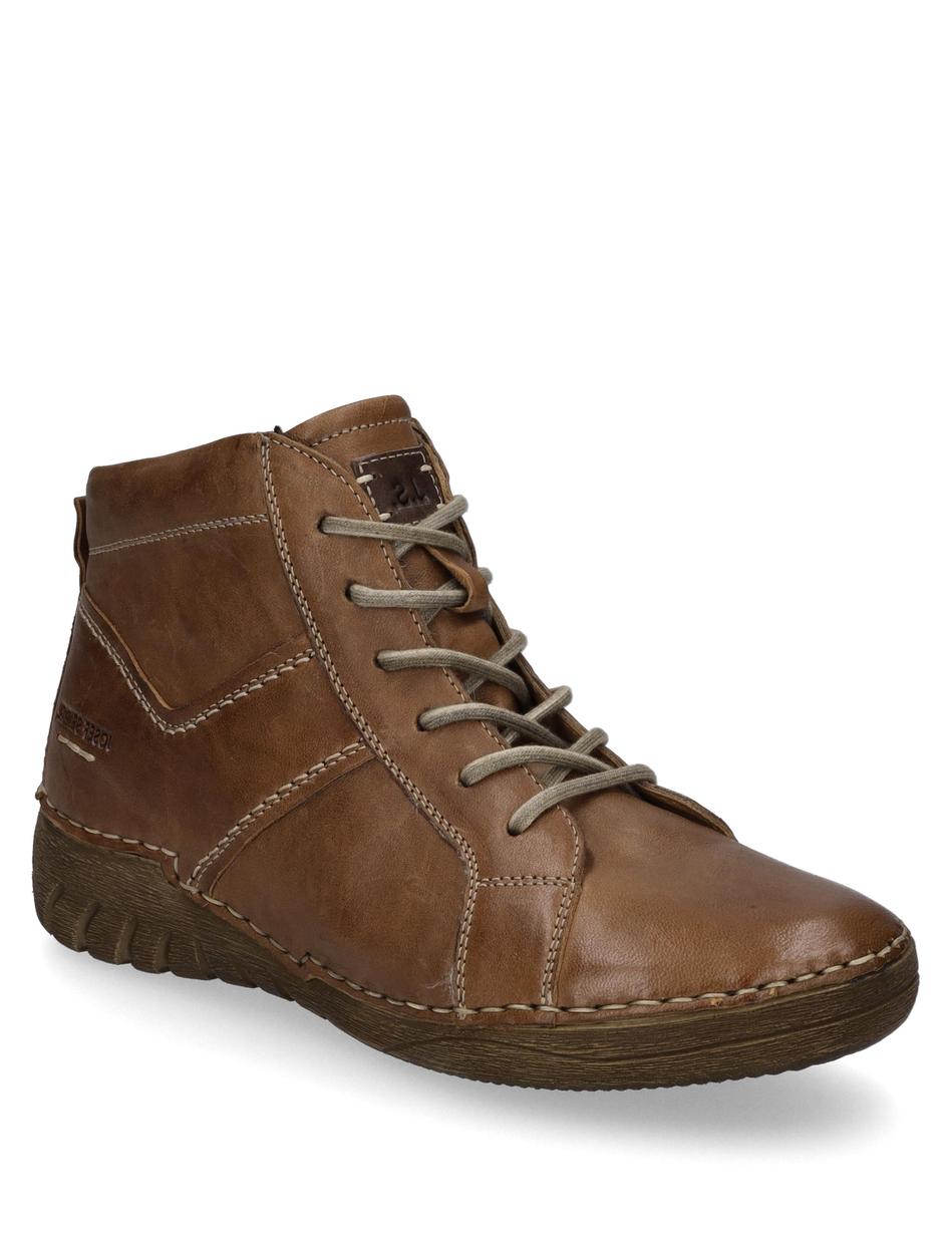 Stiefelette Felicia 01, cognac-komb