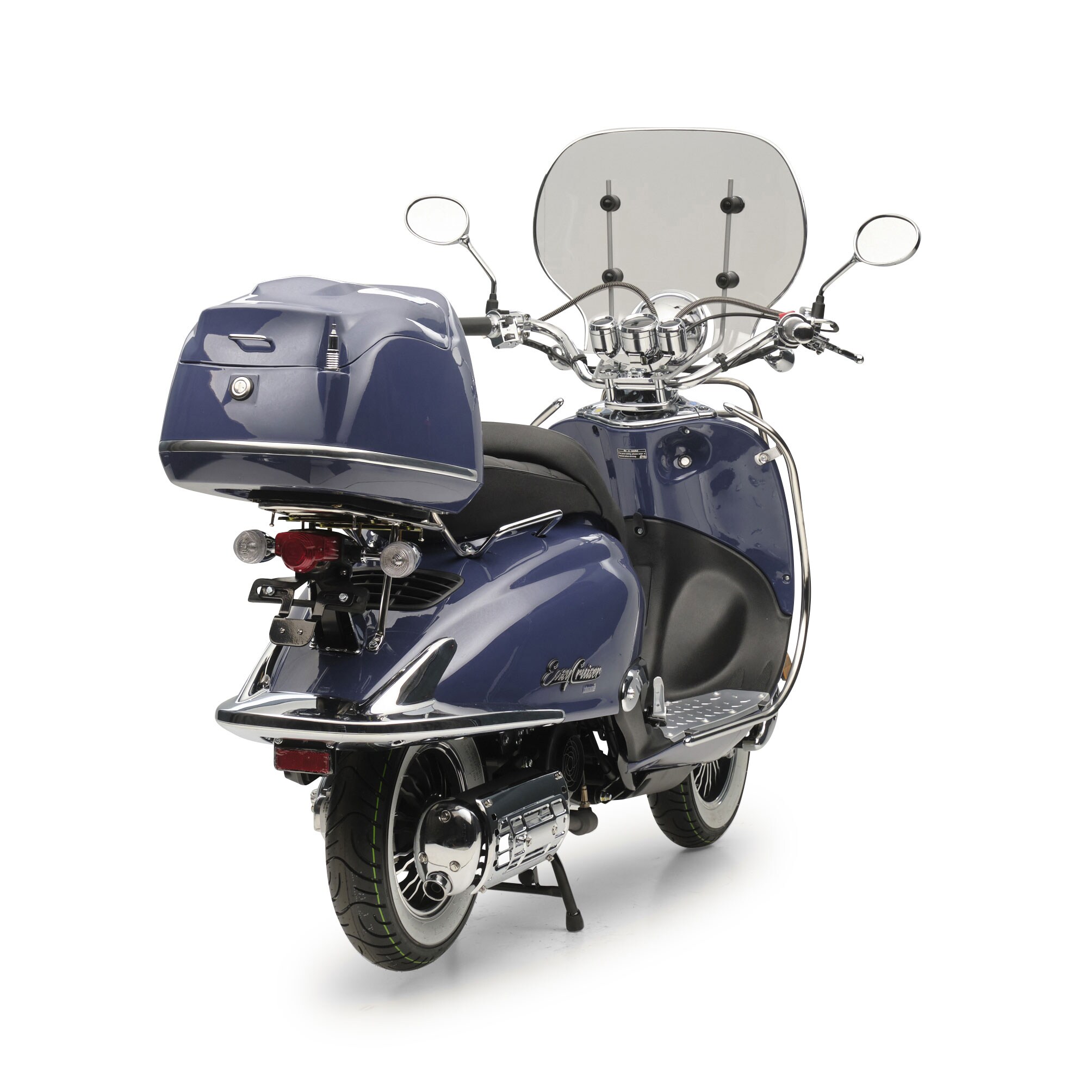 Retroroller EasyCruiser Dunkelblau 125ccm E5 Motorroller