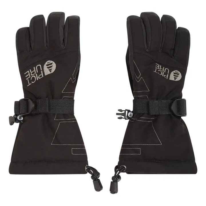 Picture Gants de Ski Ajustable Testy | Noir