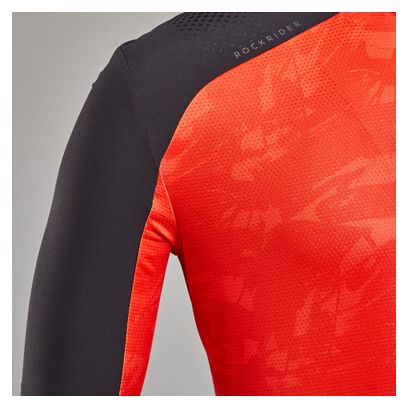 Maillot Manches Courtes Rockrider ST 500 Rouge