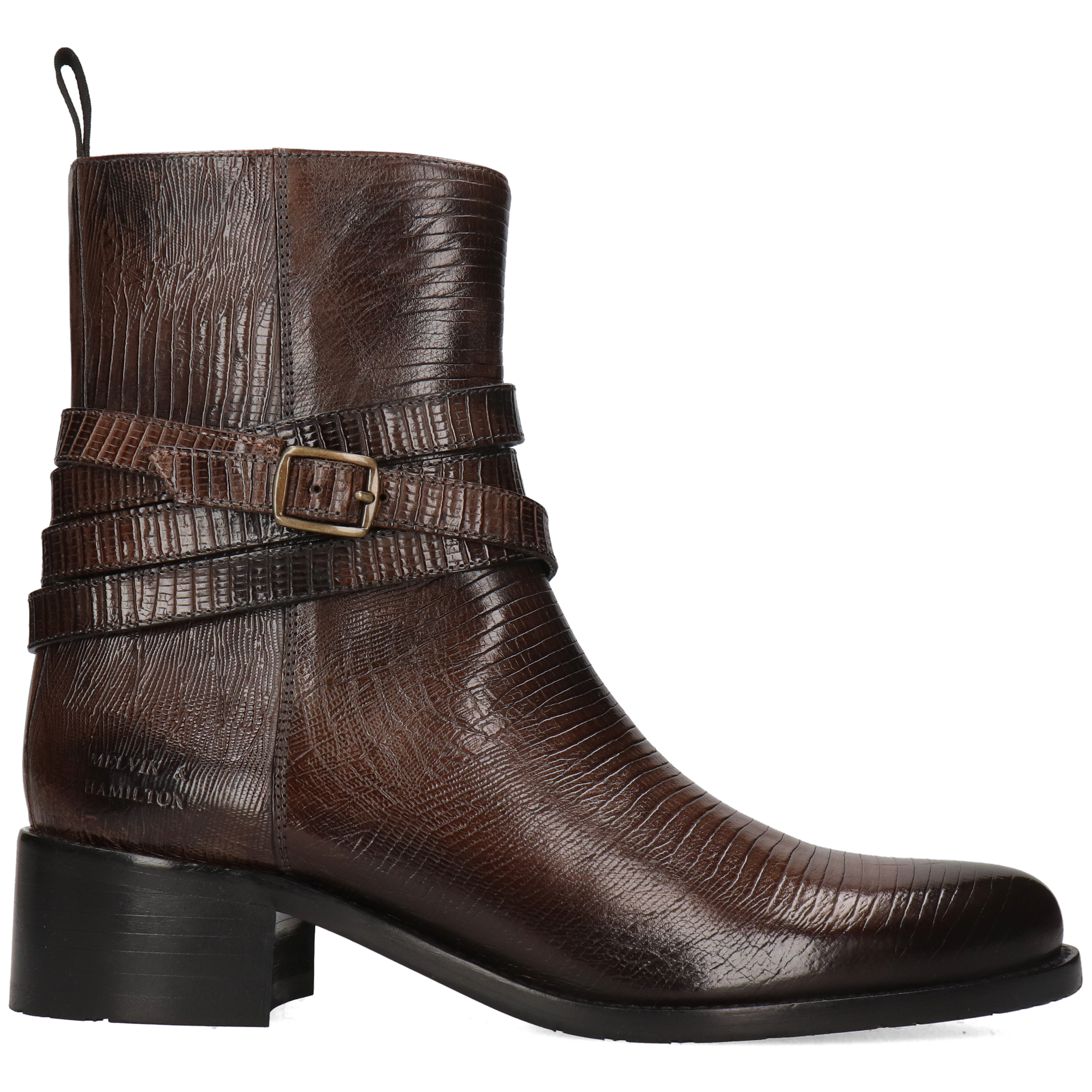 KAYA 2 - Bottes à talon bottier | Gris