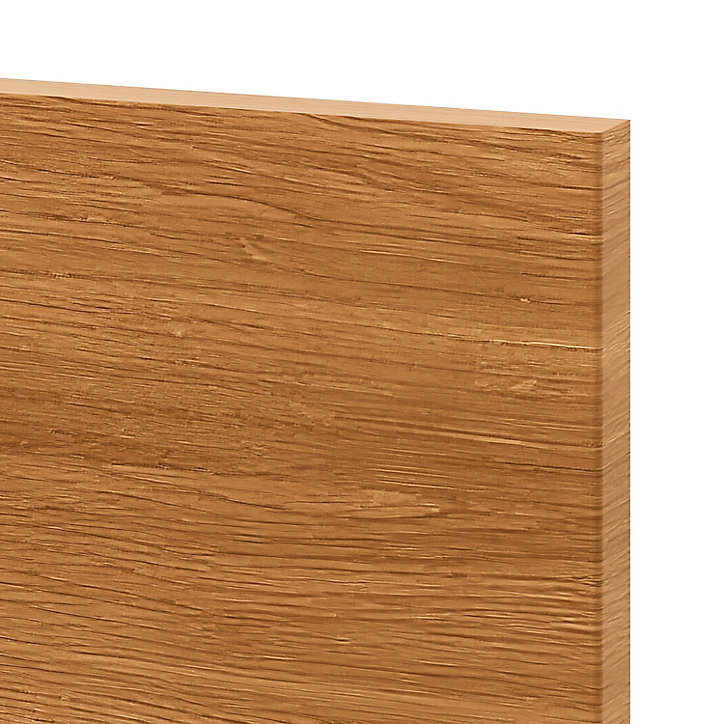 Porte de meuble de cuisine Chia décor chêne fumé mat l. 60 cm x H. 72 cm GoodHome